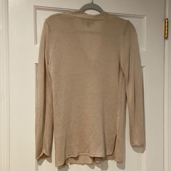 Simply Vera Wang Size Small Cardigan - Silky Button-Up - Picture 10 of 11